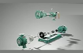IHF centrifugal chemical pump comprehensive display